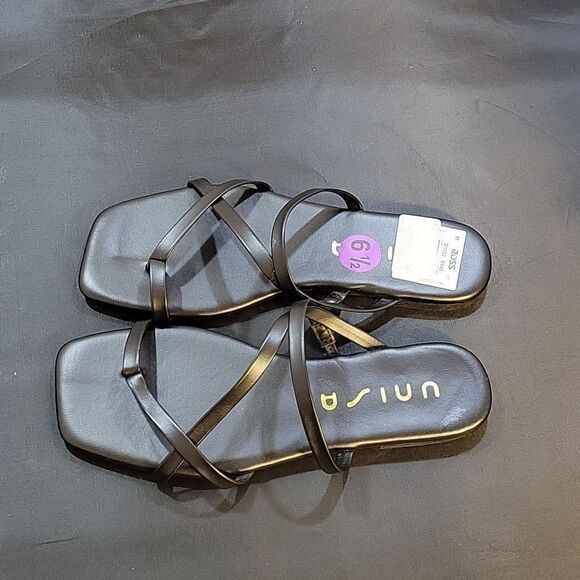 BRAND NEW UNISA SQUARE OPEN TOE WOMEN"S FLAT SANDAL - Picture 6 of 15